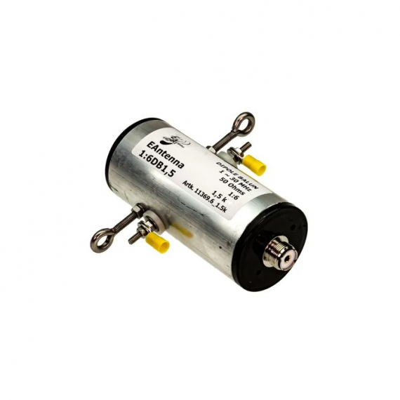 Eantenna - balun : 1:6 1,5kW