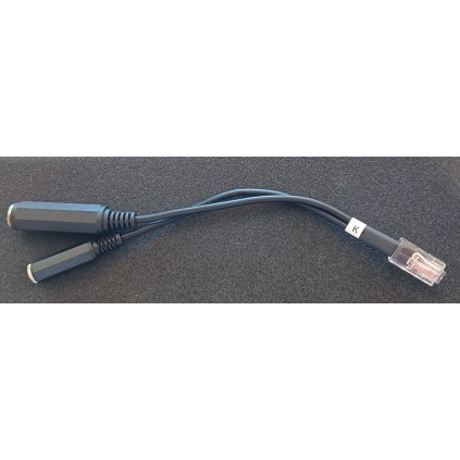 PC mic adapter for Kenwood (RJ45)