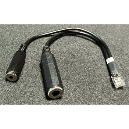 PC mic adapter for Yaesu - FTM xx (RJ11)