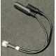 PC mic adapter for Yaesu - FTM xx (RJ11)