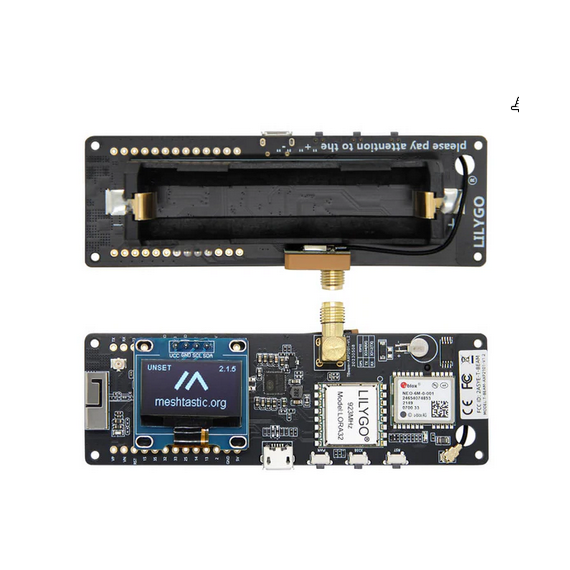 Lilygo - T-Beam Meshtastic - ESP32 LoRa 433Mhz