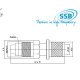 SSB - FME hun crimp 7mm