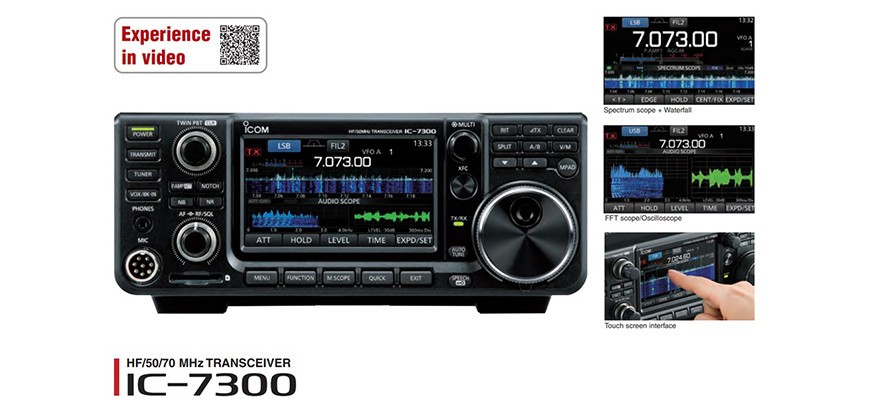 Icom - IC-7300 et arbeidsjern av en radio